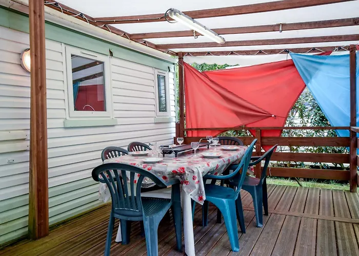 Campingplatz Mobil-home Climatise, 3etoiles, 5 Min Du Et A 15 Min De Mimizan-plage